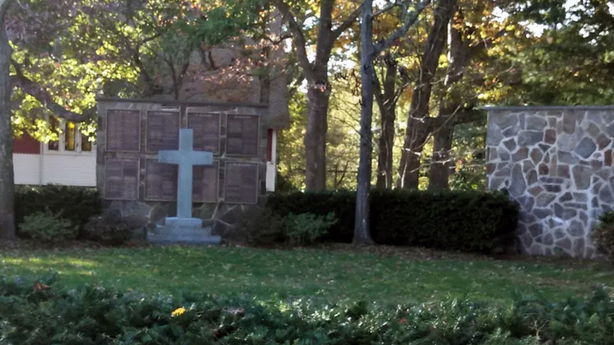 Landscape at the Christ Episcopal Church in Toms River, New Jersey.