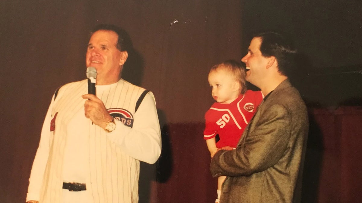 John Condit with Pete Rose