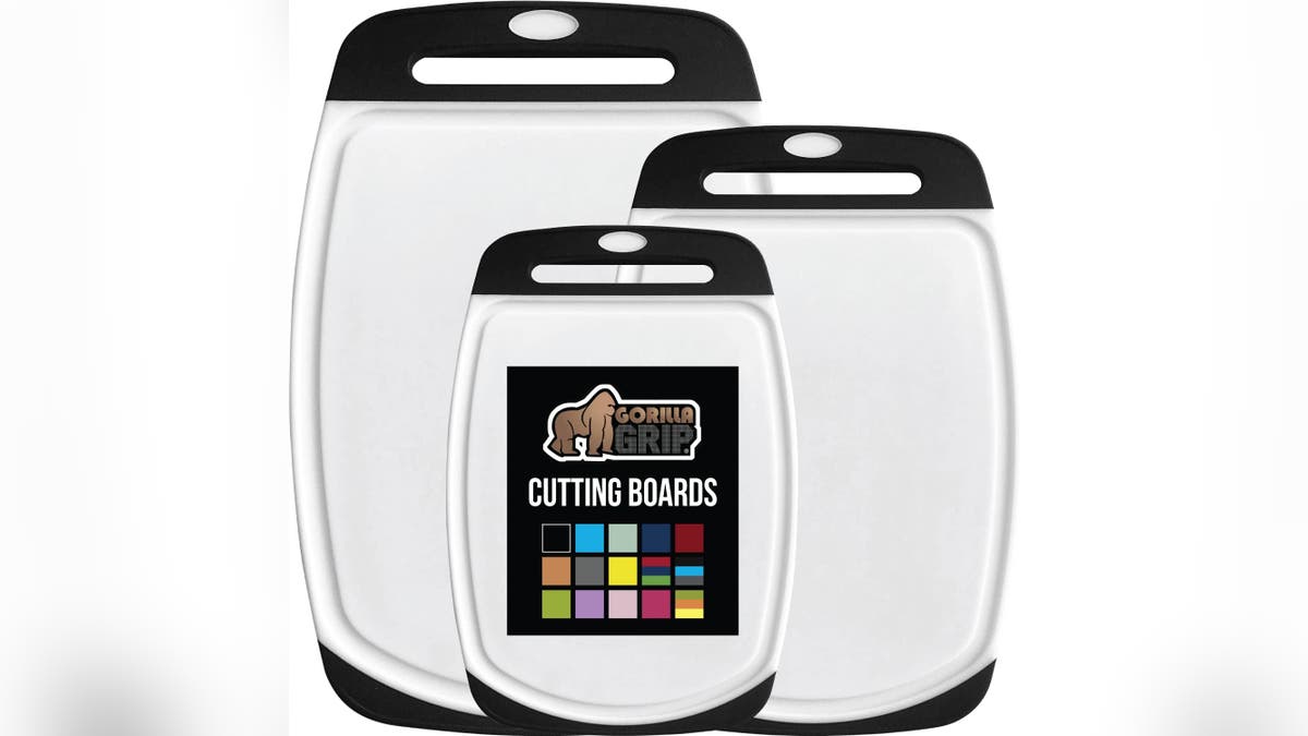 These cutting boards are easy to clean.
