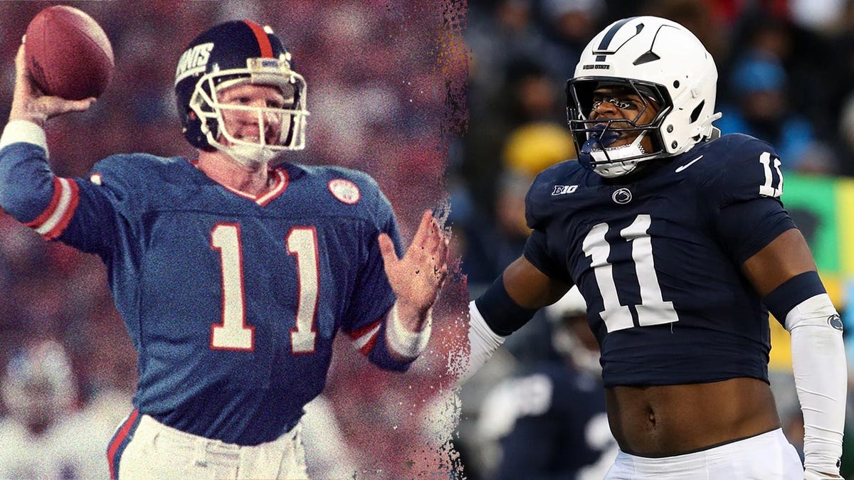Phil Simms and Abdul Carter