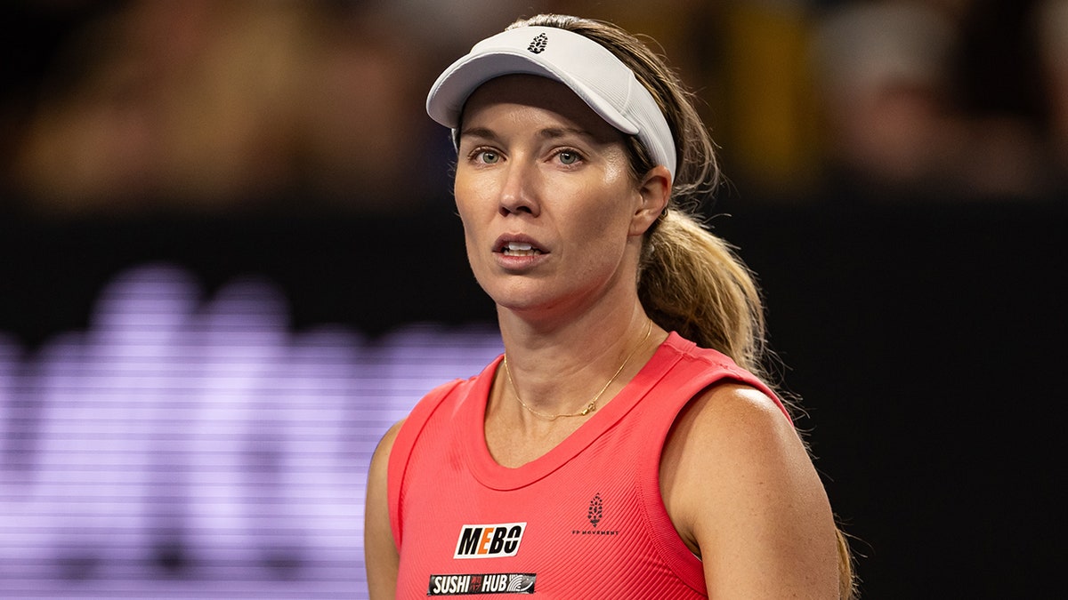 Danielle Collins at the Australian Open