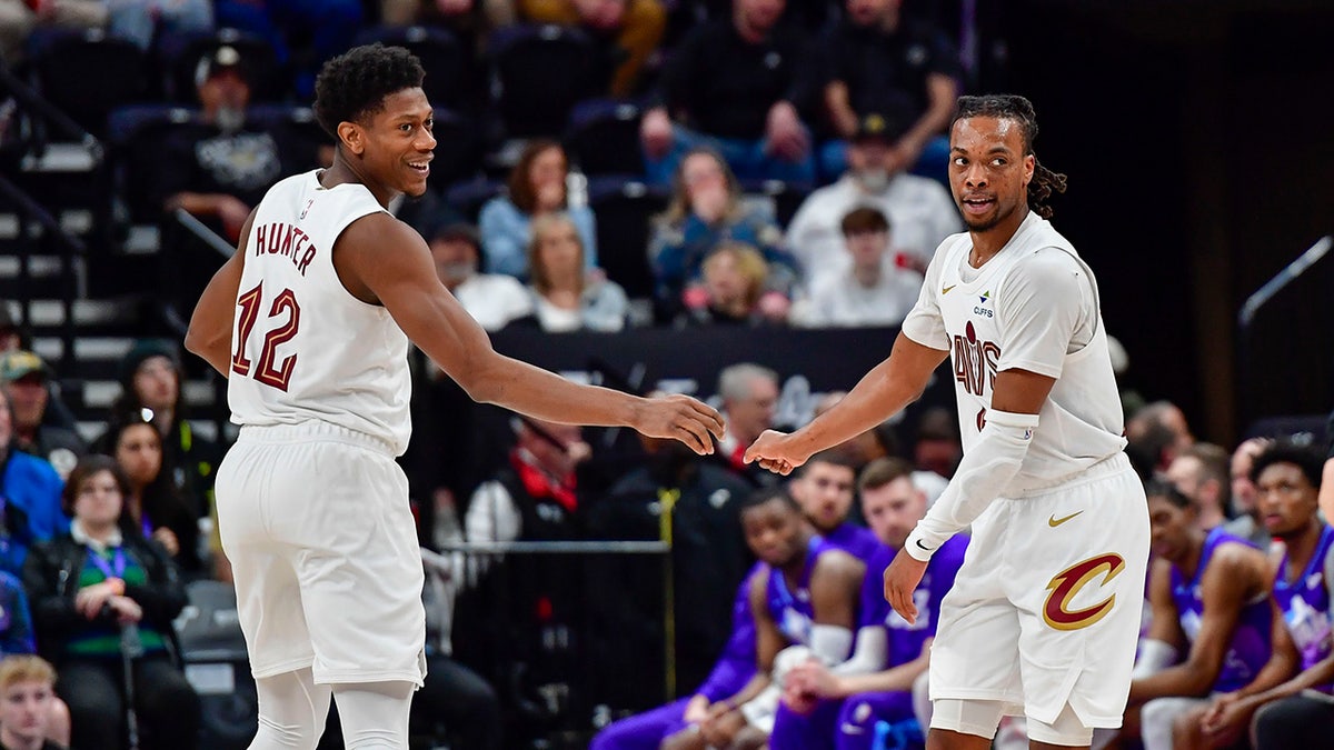 Darius Garland and De'Andre Hunter