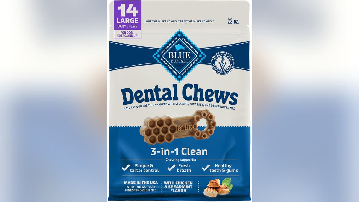 These natural chews are made for larger dogs to enjoy.