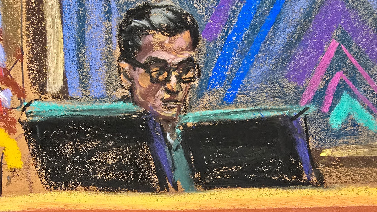 Diddy courtroom sketch