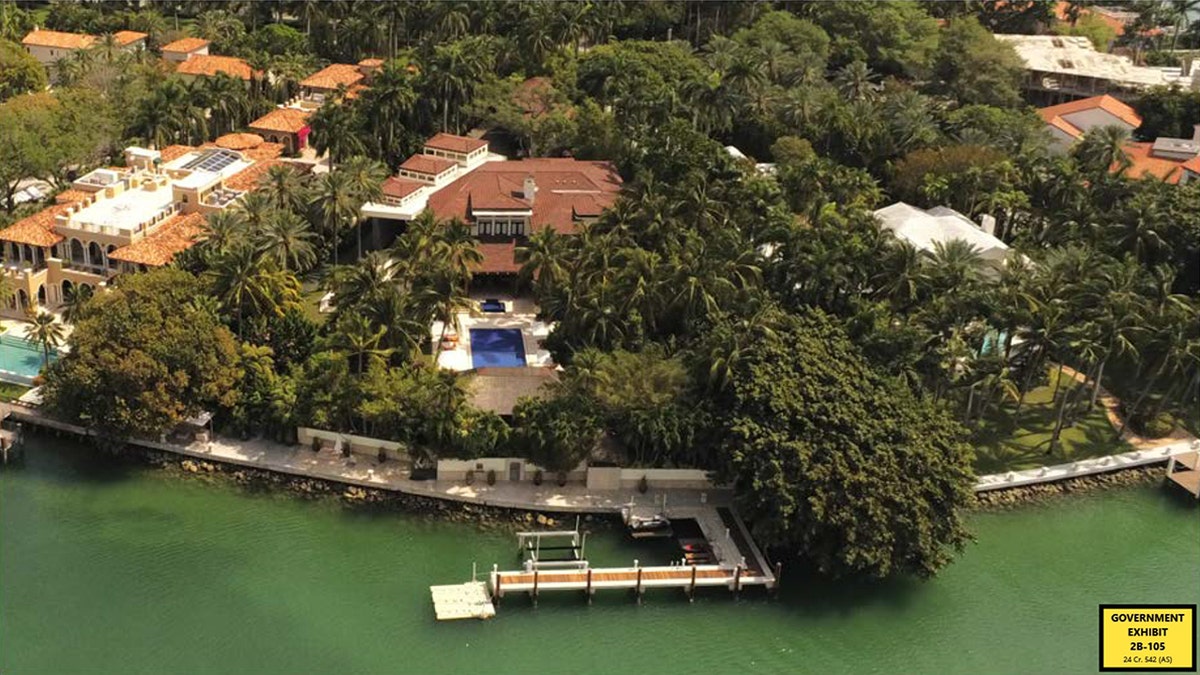 Diddy Star Island mansion aerial view
