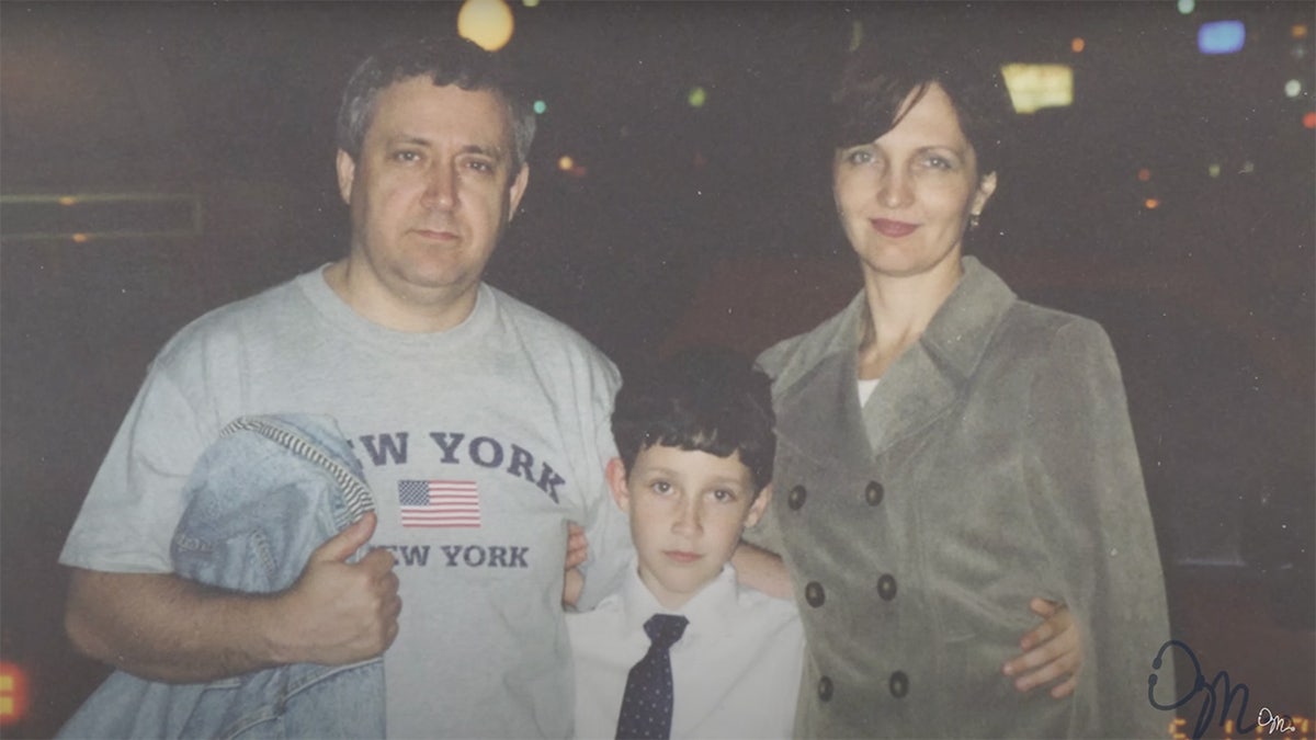 Young Dr. Mike Varshavski and parents