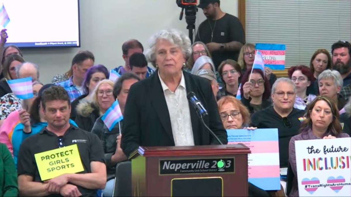 Dorothy Powers speaks about transgender athlete