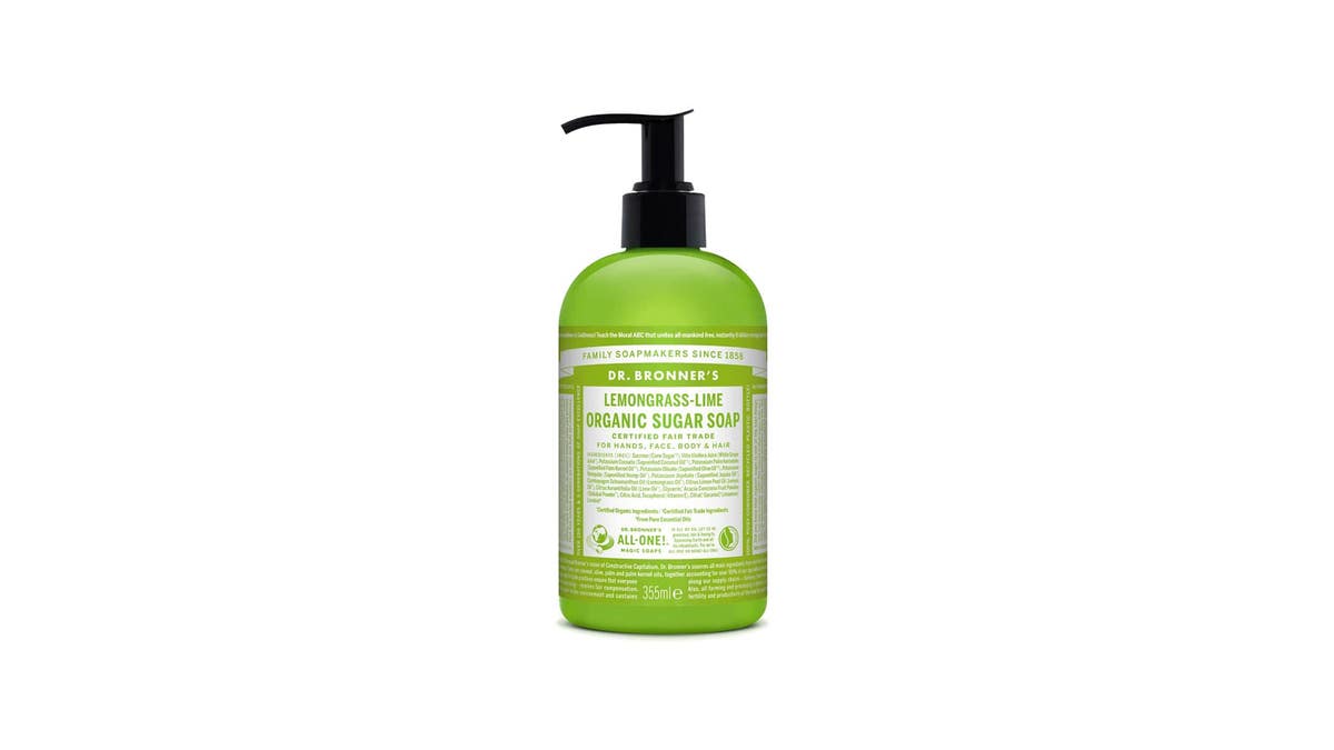 Try this multi-purpose organic soap.