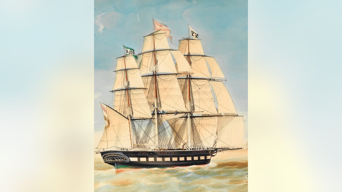 Painting of the Koning Willem de Tweede