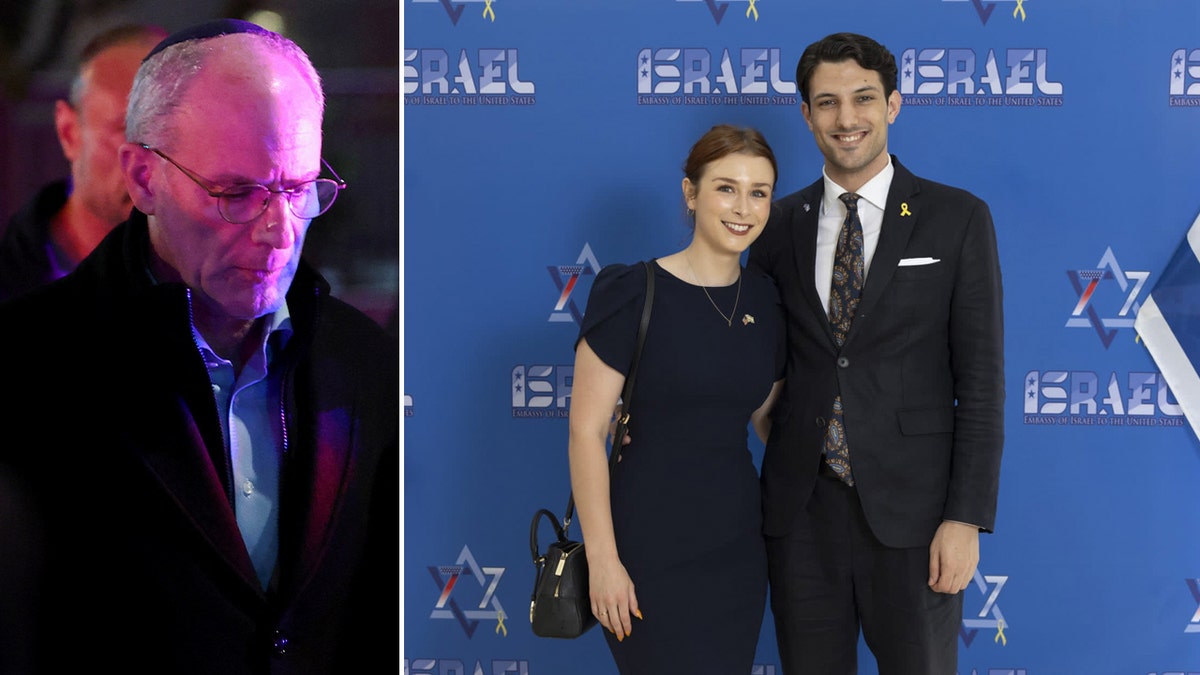 Israeli Ambassador to the U.S. Yechiel Leiter, Sarah Milgrim and Yaron Lischinsky