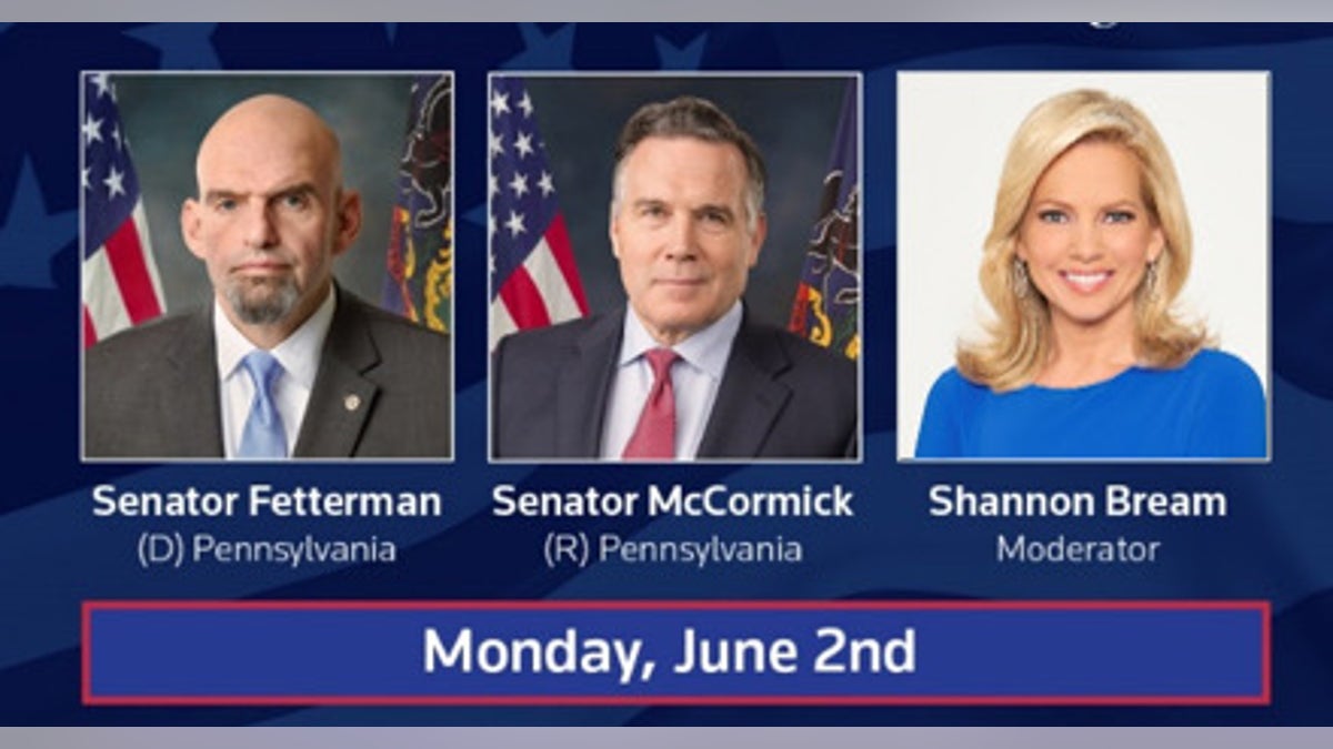 Battleground state senators join bipartisan Senate Project forum on Fox News 1 FOX News' Shannon Bream will moderate a discussion with Pennsylvania's two U.S. senators, Democrat John Fetterman and Republican Dave McCormick, which is co-hosted by the Kennedy Institute and the Orrin G. Hatch Foundation.