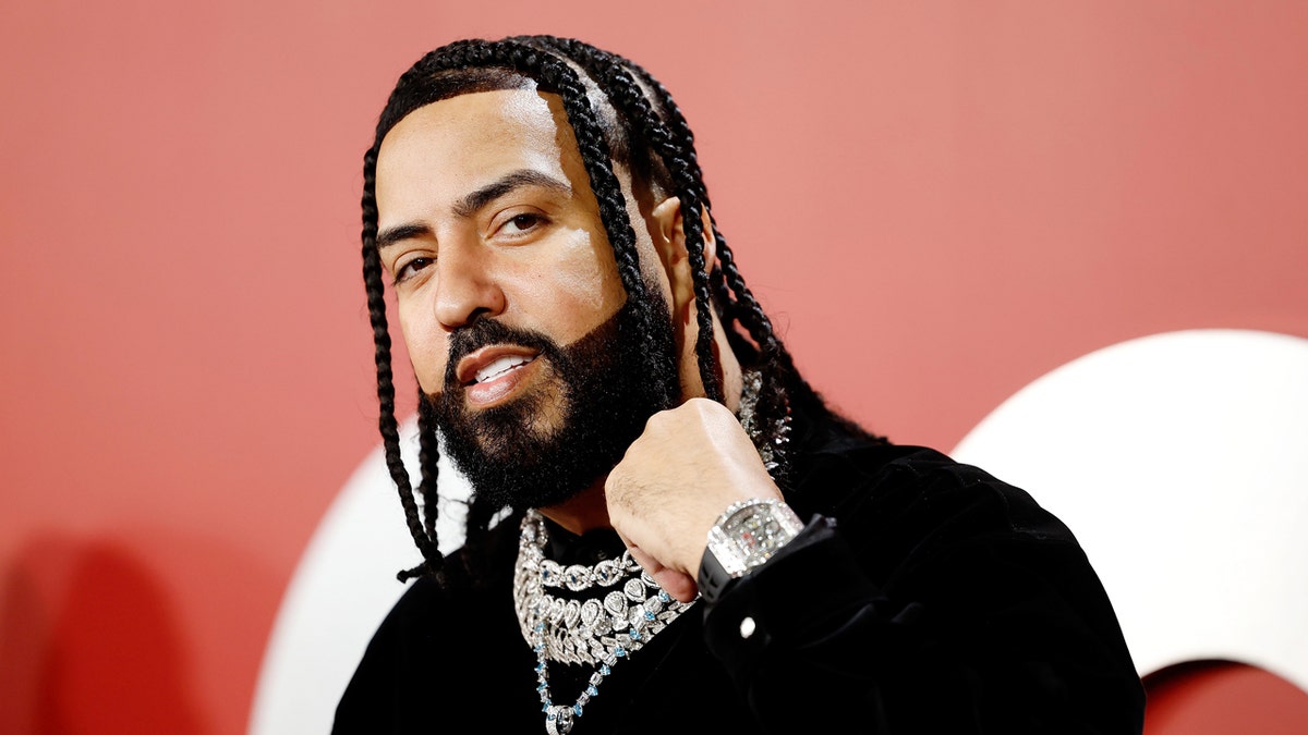 French Montana on the red carpet