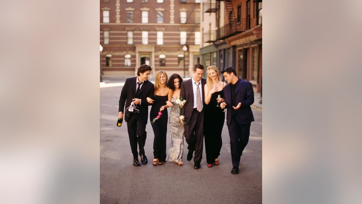 The 'Friends' cast