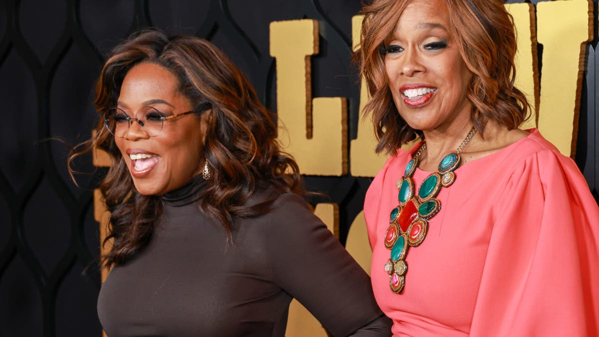Gayle King and Oprah Winfrey
