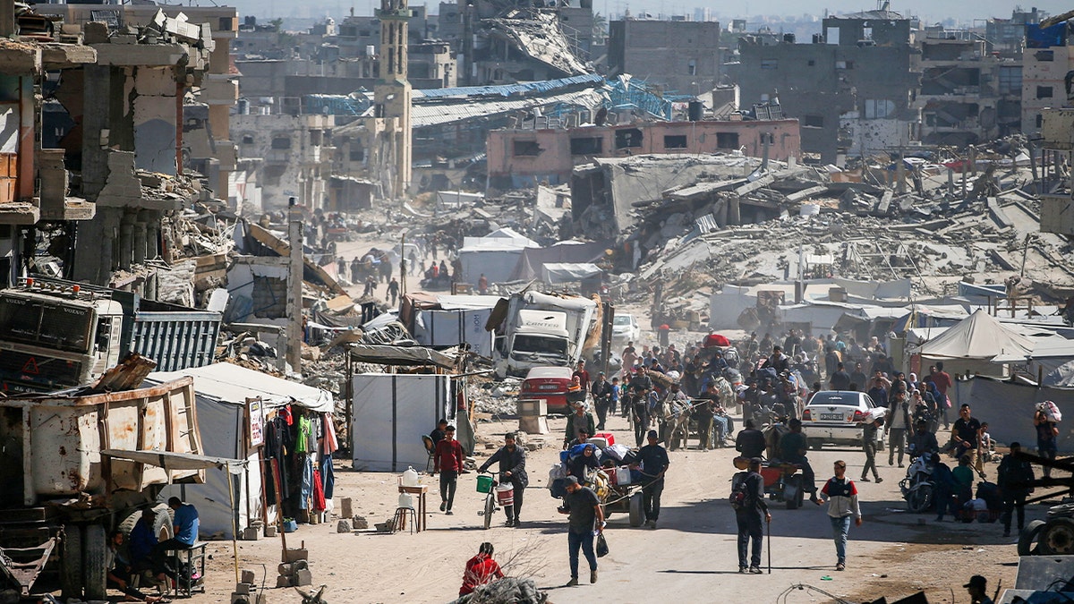 A position of Gaza connected May 16, 2025
