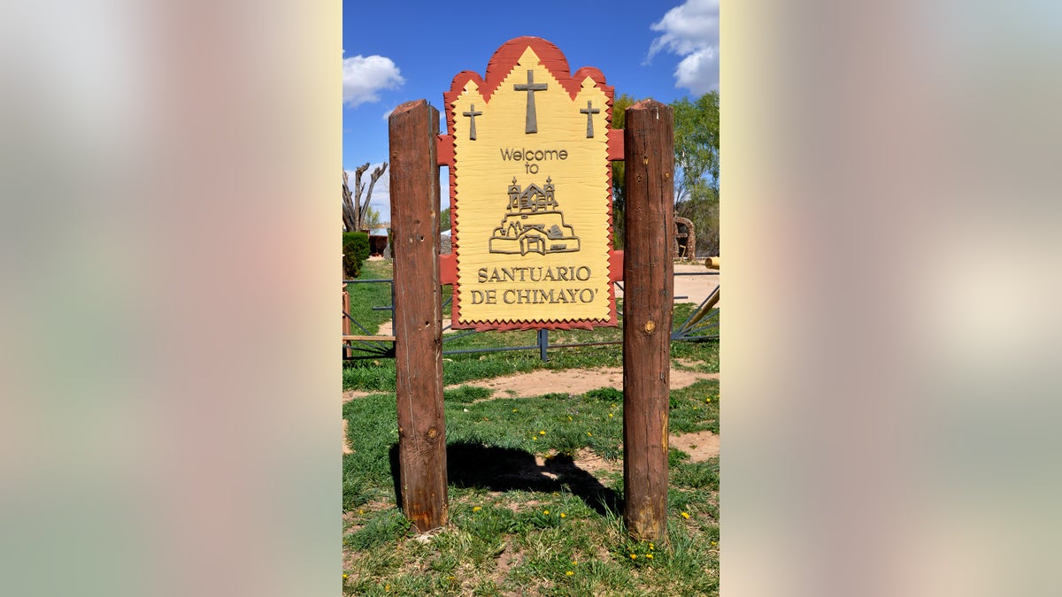 A sign for Chimayo