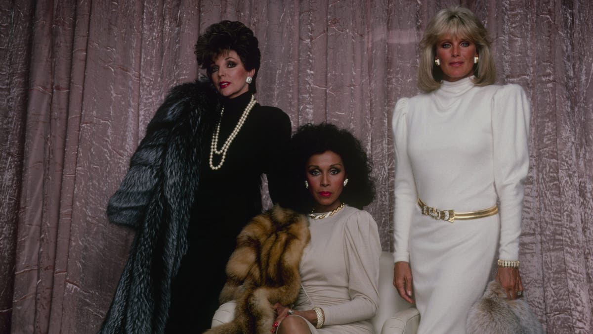 Joan Collins, Diahnn Carroll and Linda Evans
