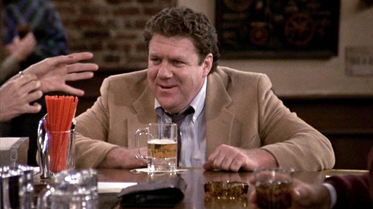 George Wendt on "Cheers"