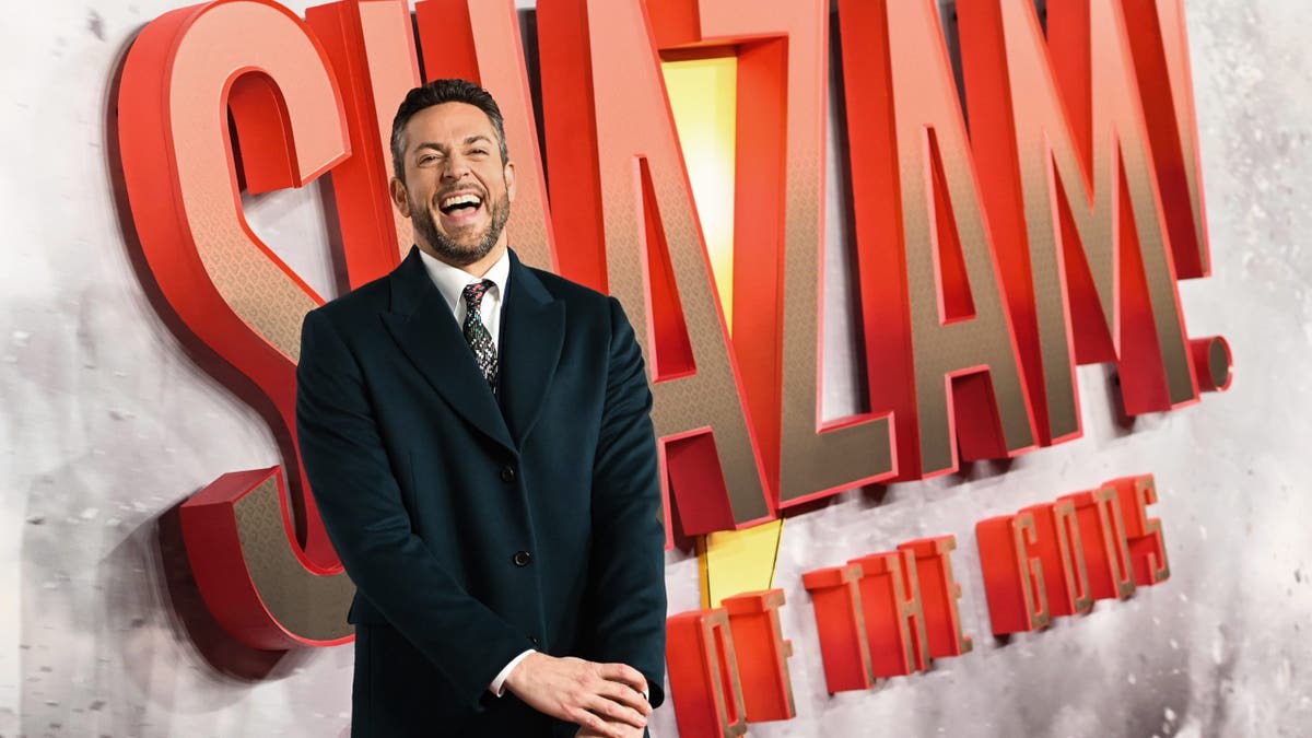 Zachary Levi Shazam! premiere