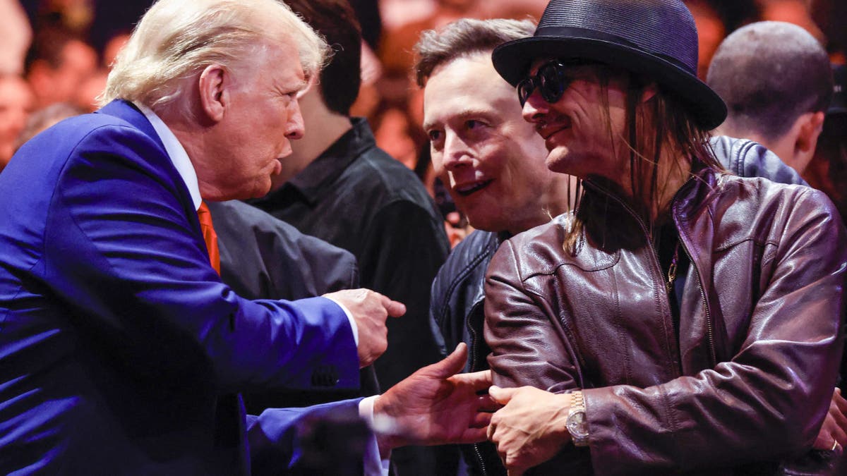 Donald Trump, Elon Musk and Kid Rock