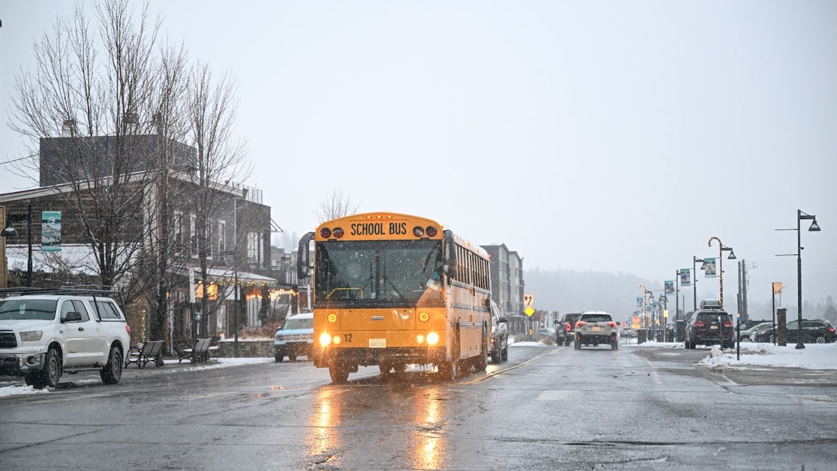 View of Trucky History School Bus