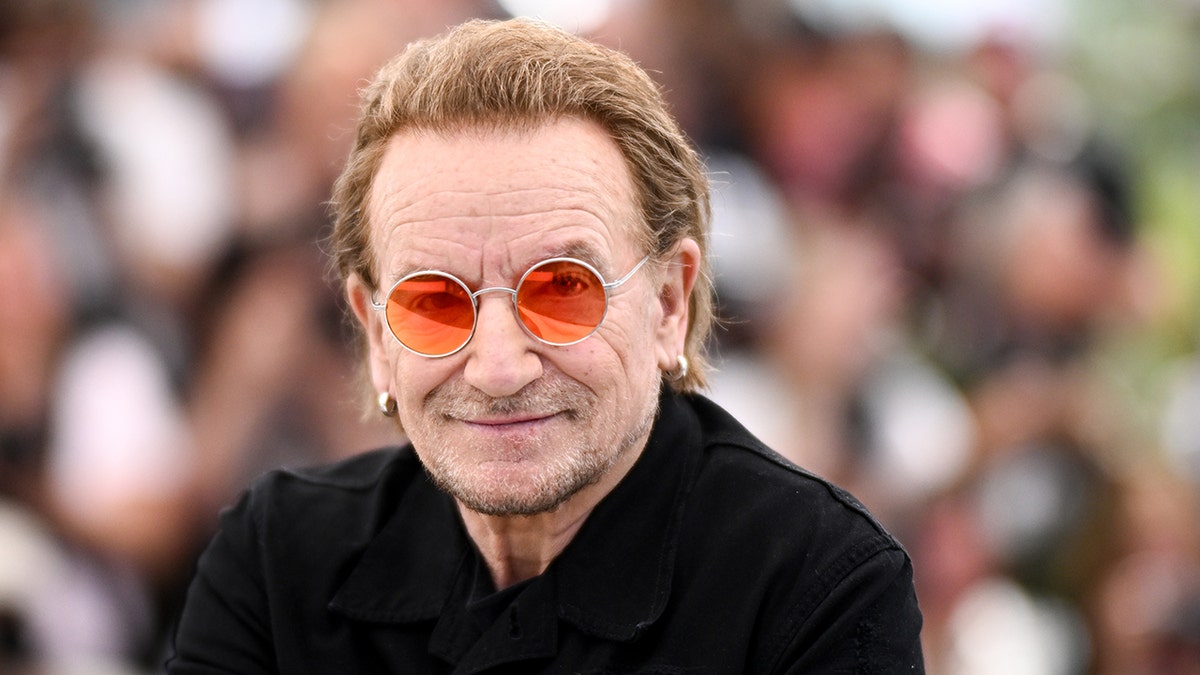 U2 singer Bono at Cannes 2025