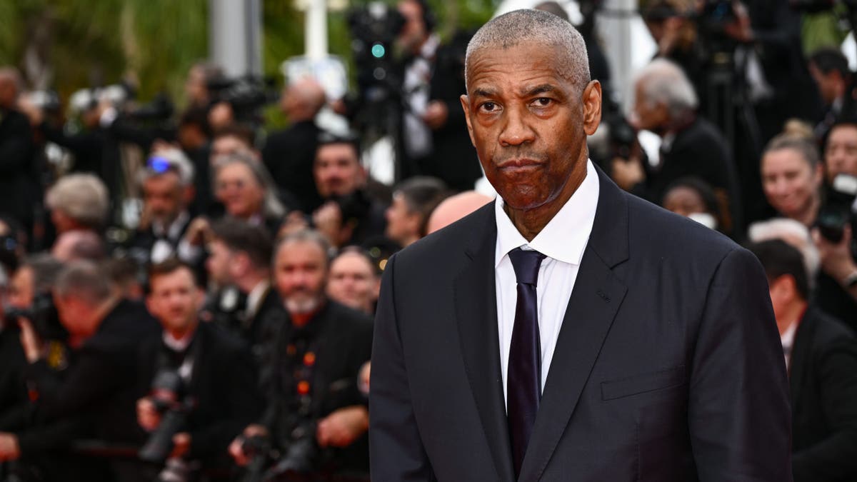 Denzel Washington Cannes Red Carpet