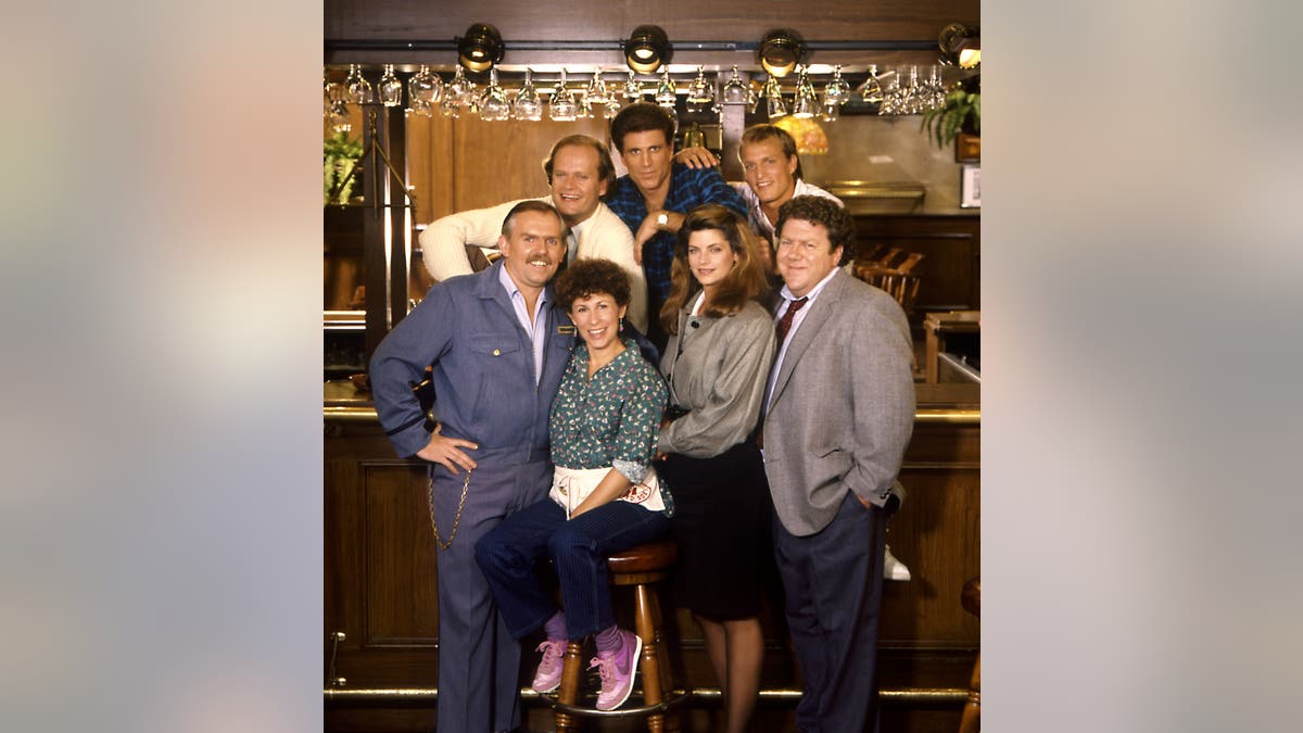 The cast of Cheers