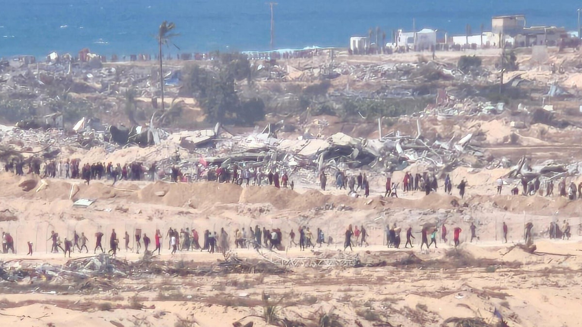 Gazans get aid