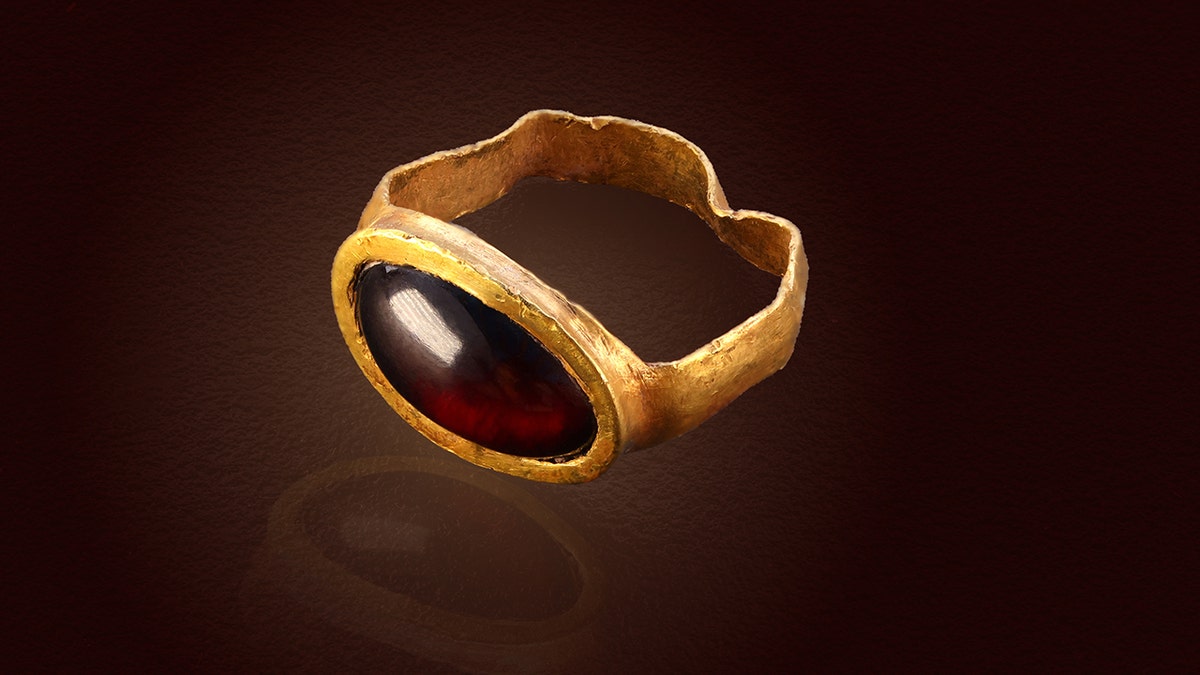 ancient gold ring city of david