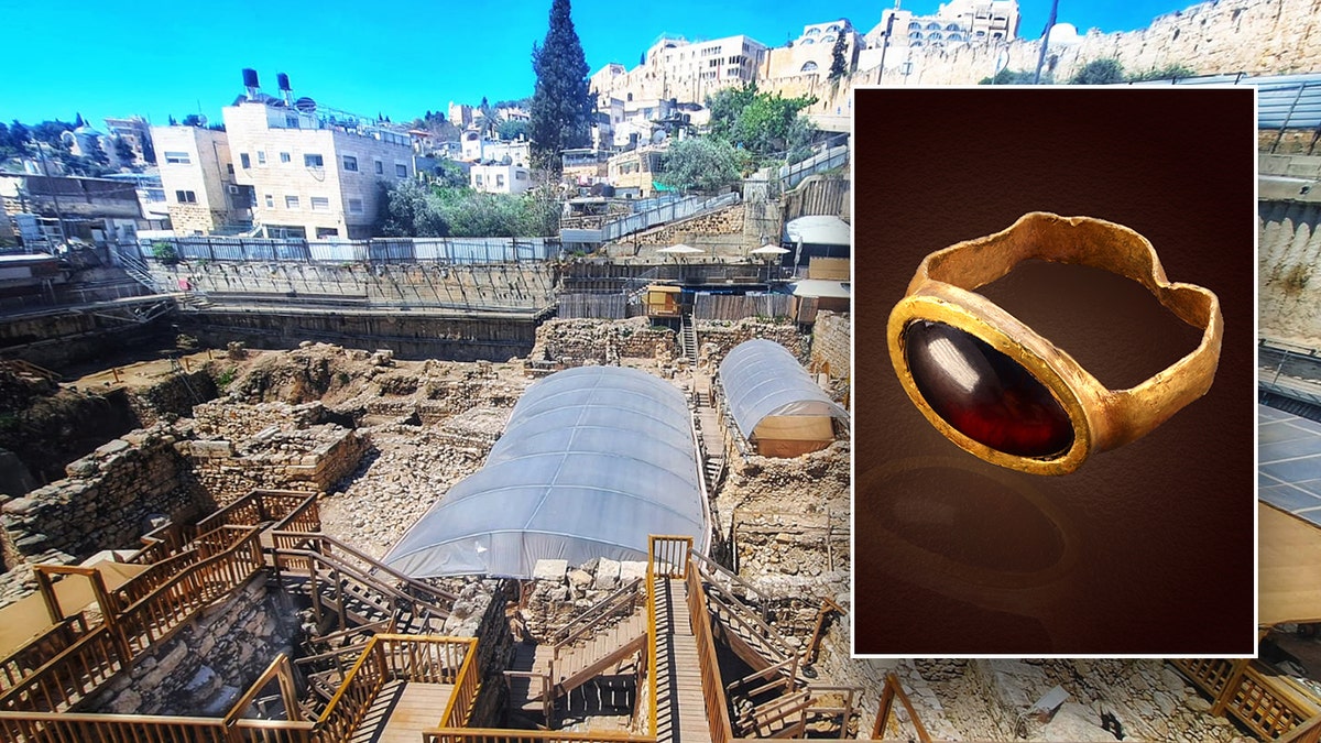 ancient gold ring found city of david