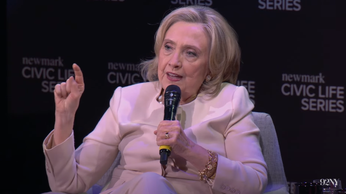 Hillary Clinton speaks