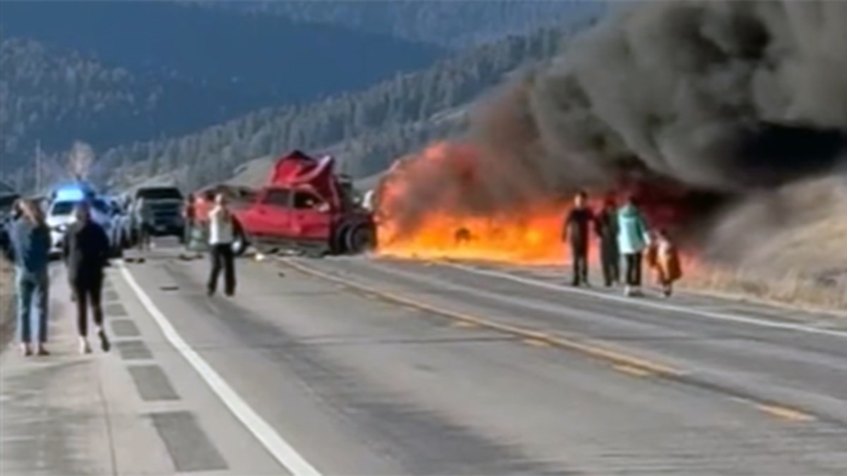 Idaho van crash near Yellowstone