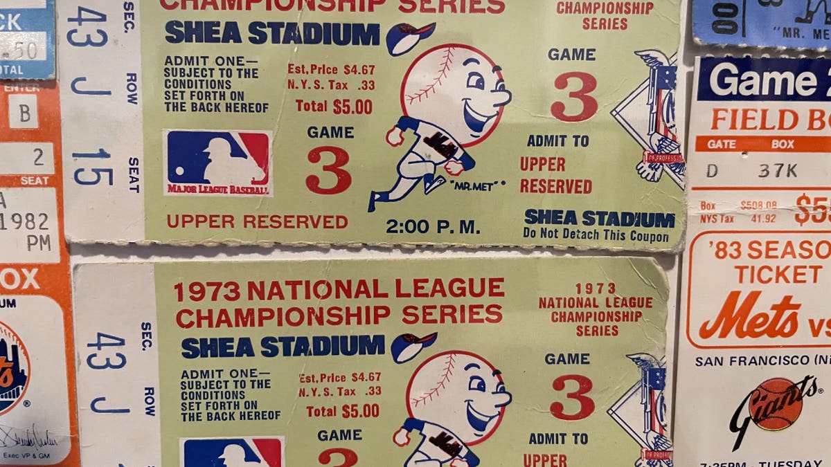 Pete Rose game ticket stub