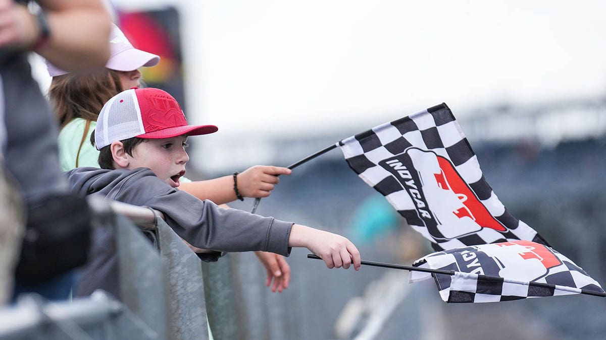 Child at Indy 500