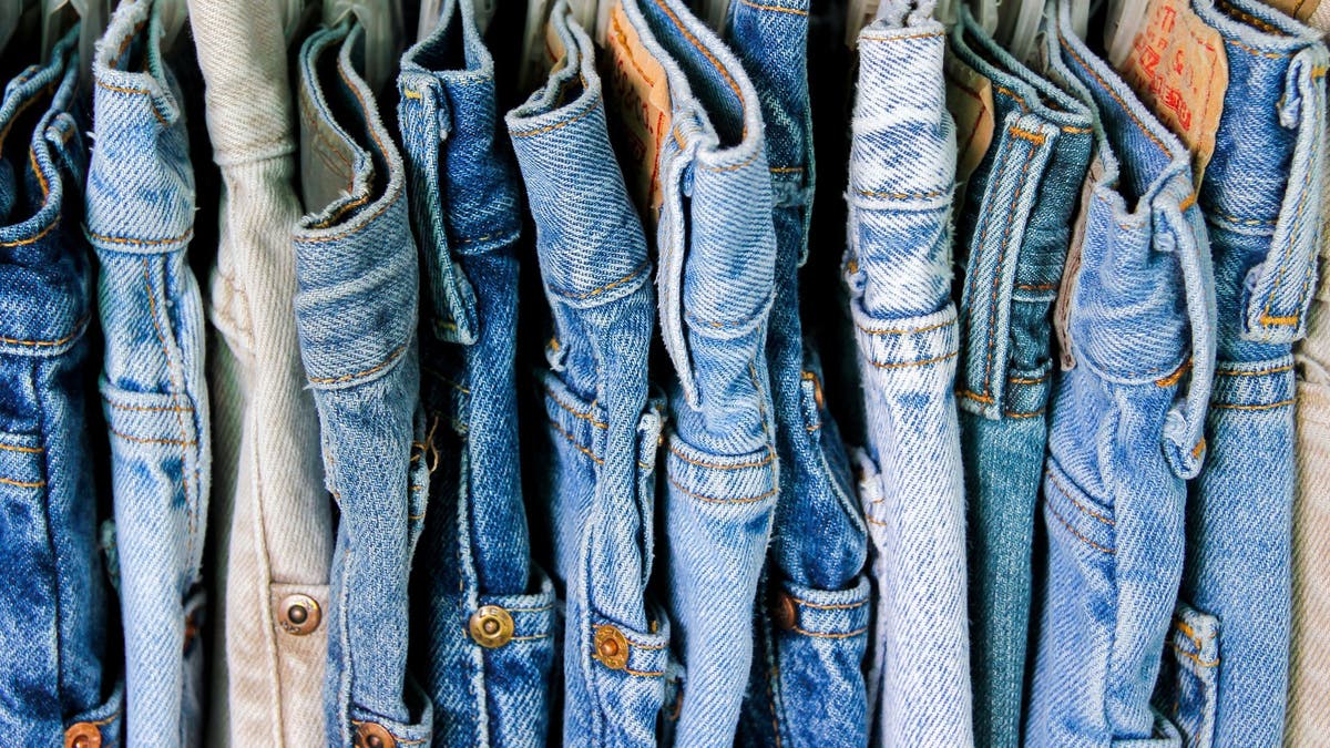 Used jean rack