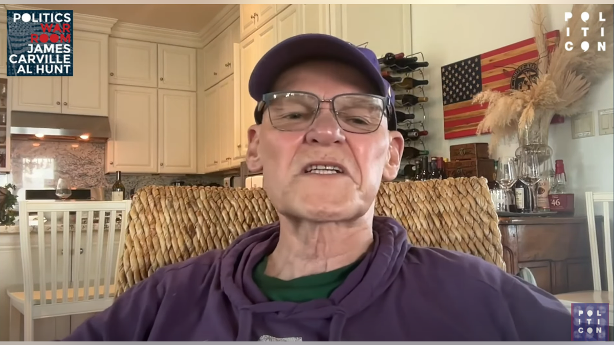 James Carville speaks
