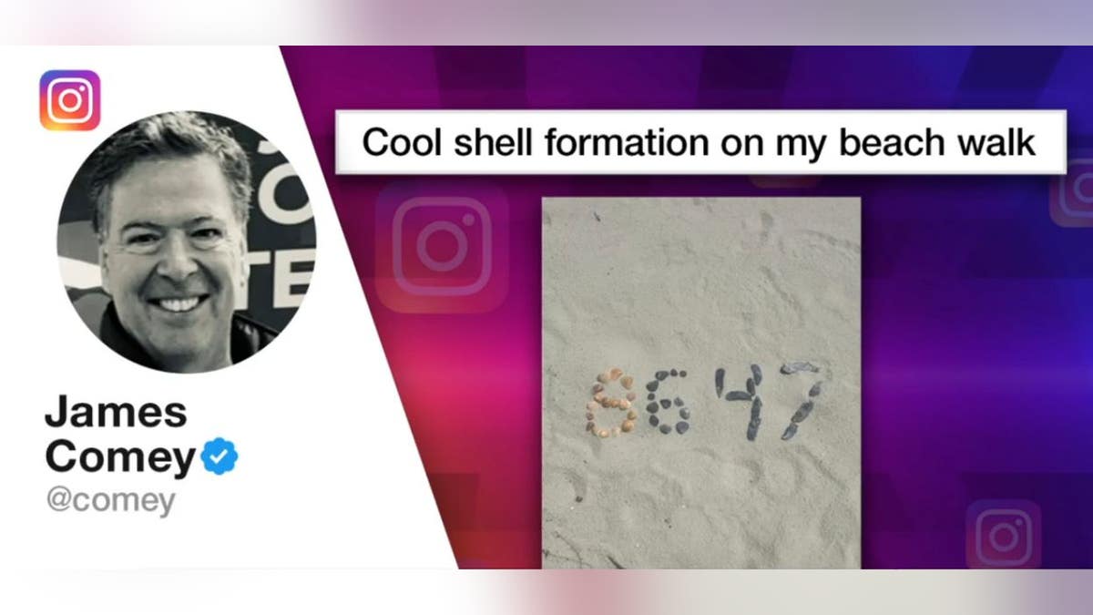James Comey's 8647 message