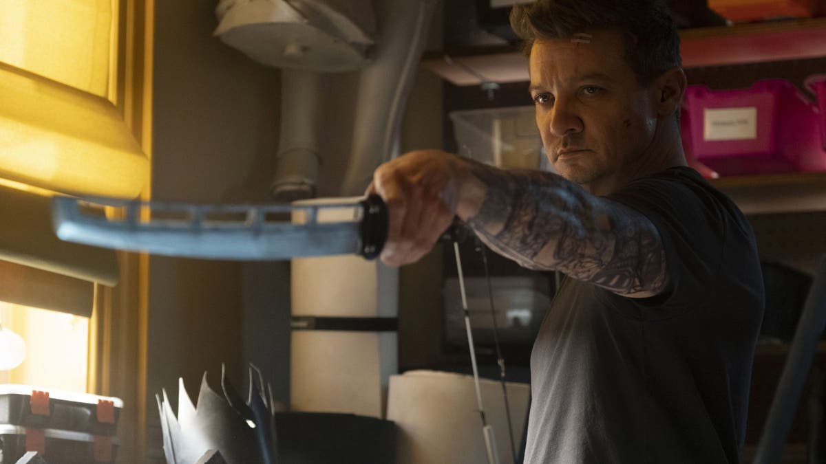 Jeremy Renner in "Hawkeye"
