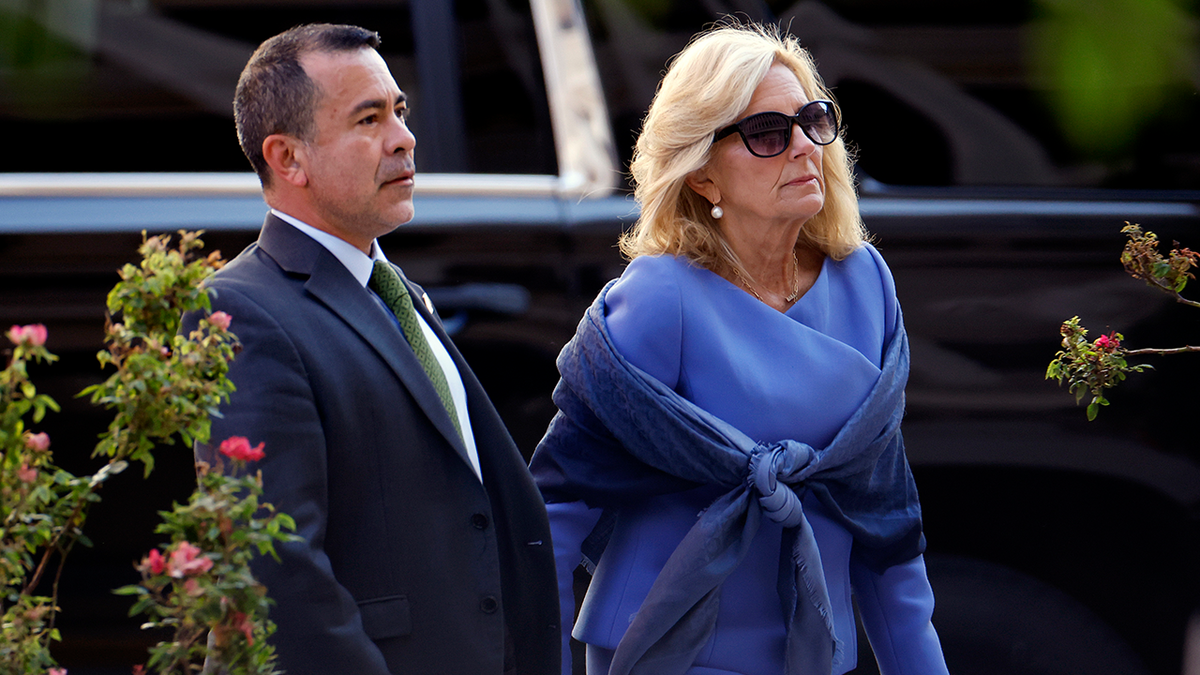 Jill Biden and her senior advisor, Anthony Bernal