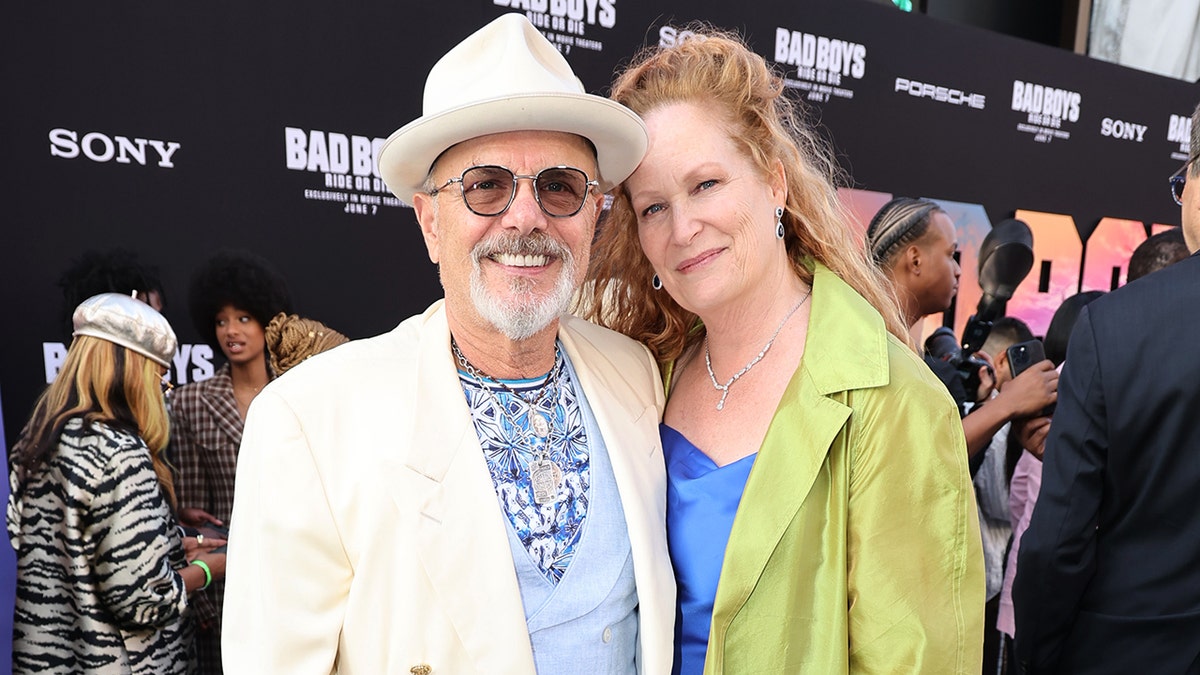 Joe Pantoliano and Nancy Sheppard walk red carpet in Hollywood