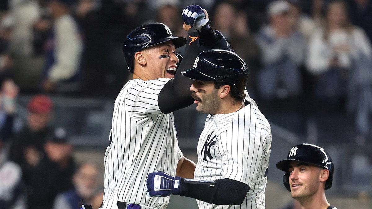 Aaron Judge and Austin Wells