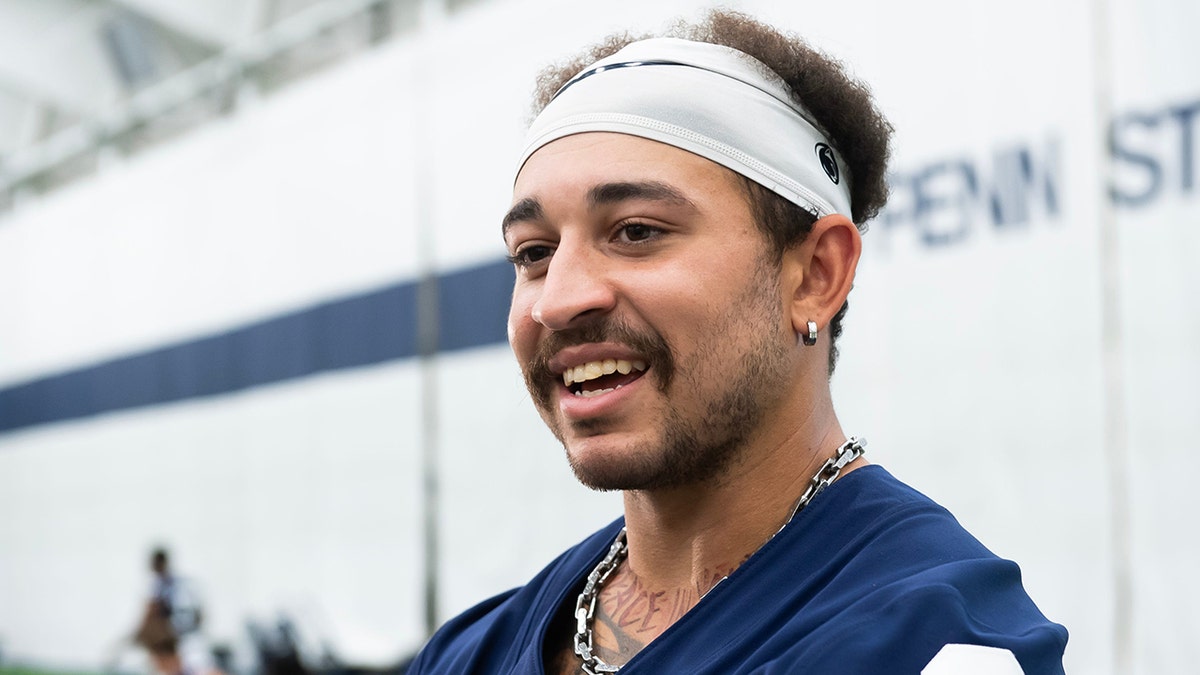 Julian Fleming smiles