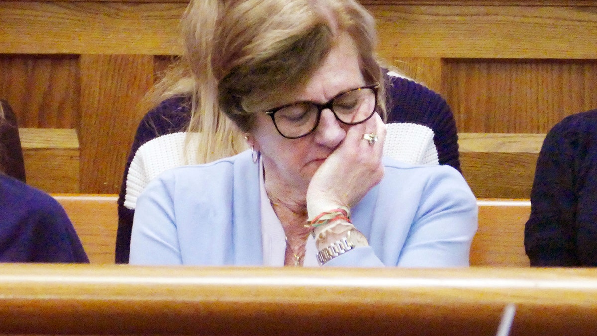 John O'Khif's mother in court during Karen trial.