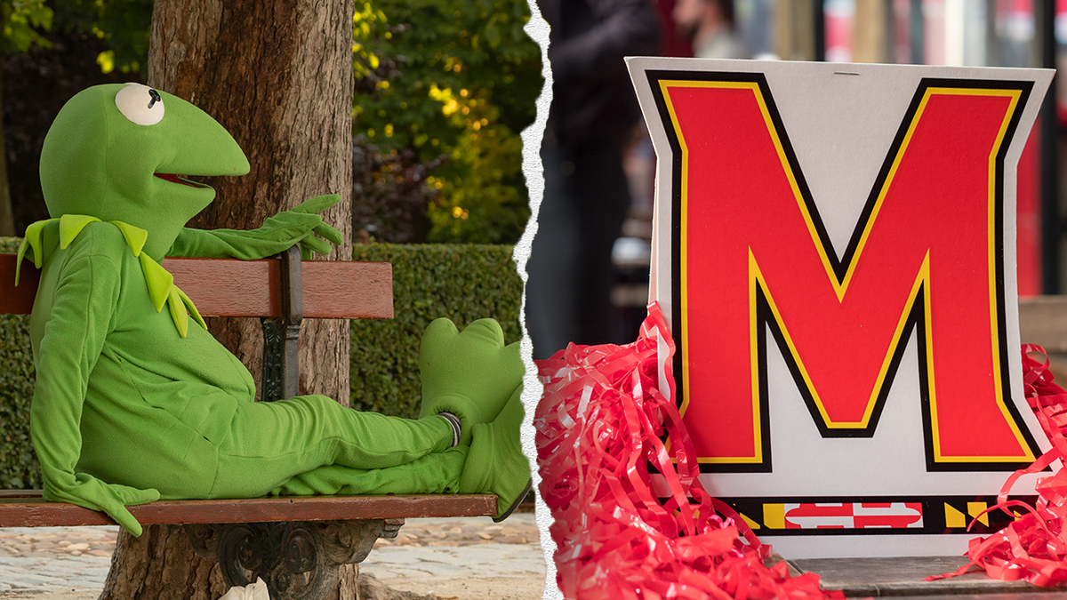 Kermit the Frog and University of Maryland split