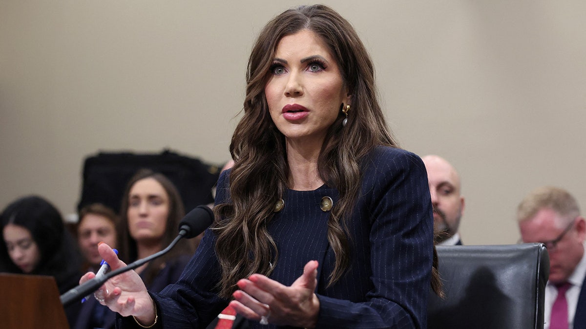 Secretary of Homeland Security Kristi Noem testifies
