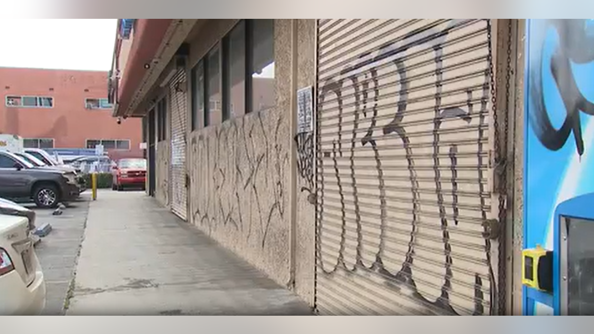 Los Angeles vandalism