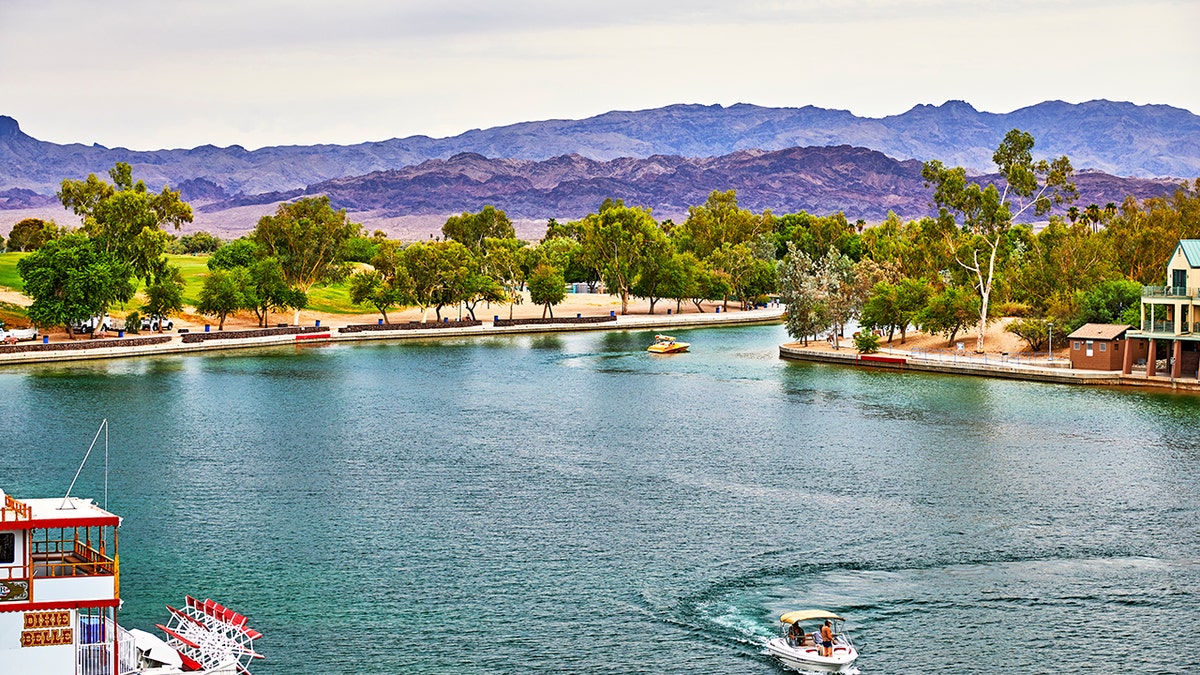 Boats on Lake Havasu, Arizona