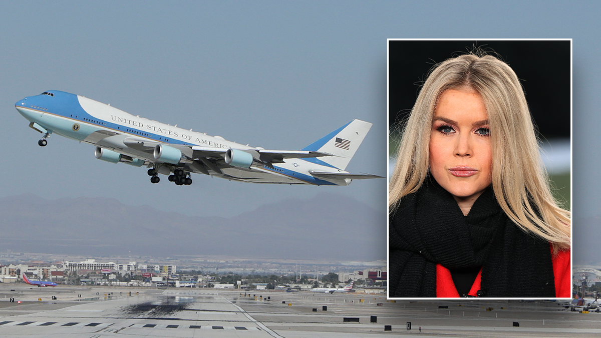 Karoline Leavitt and Air Force One