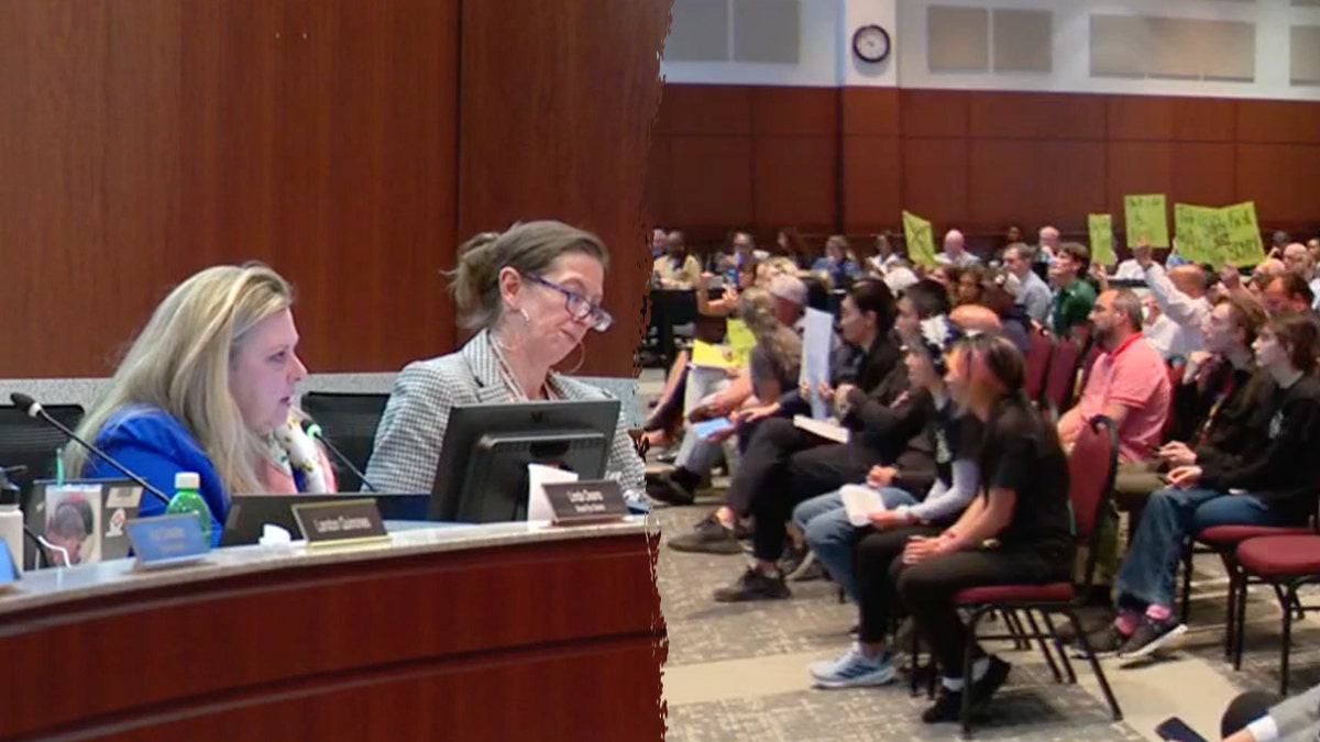 Loudoun County School Board meeting and paremts